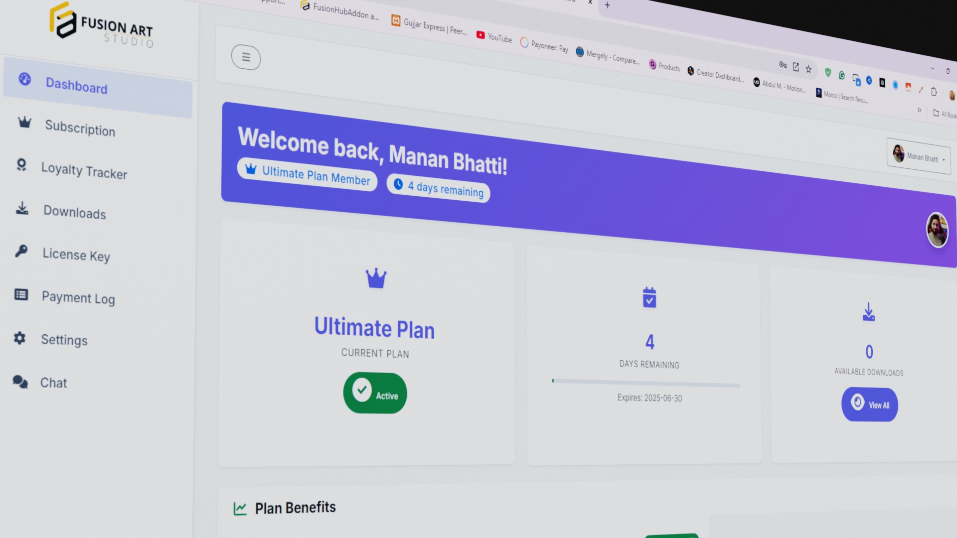 📅Subscription Dashboard