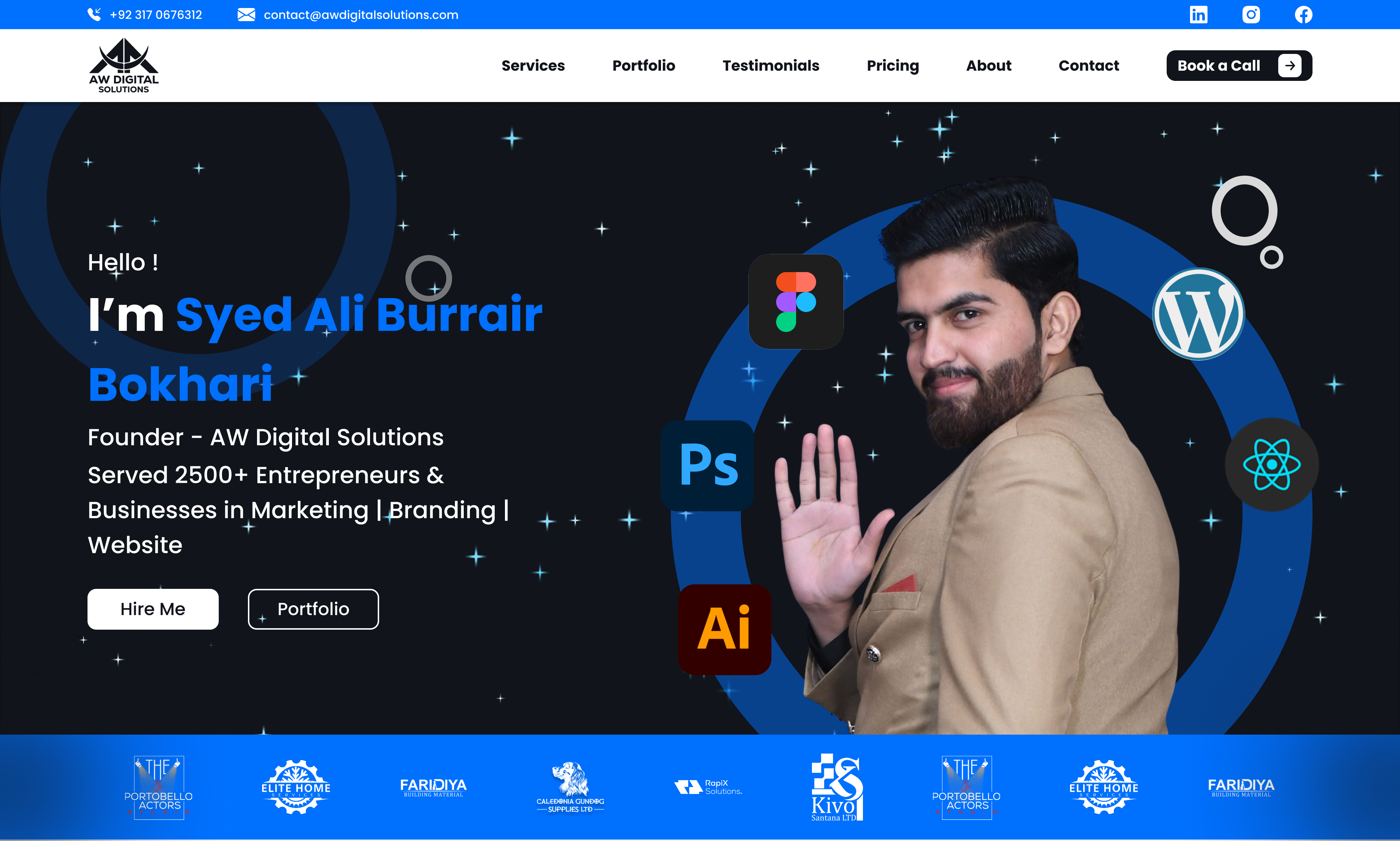 Agency Portfolio Site