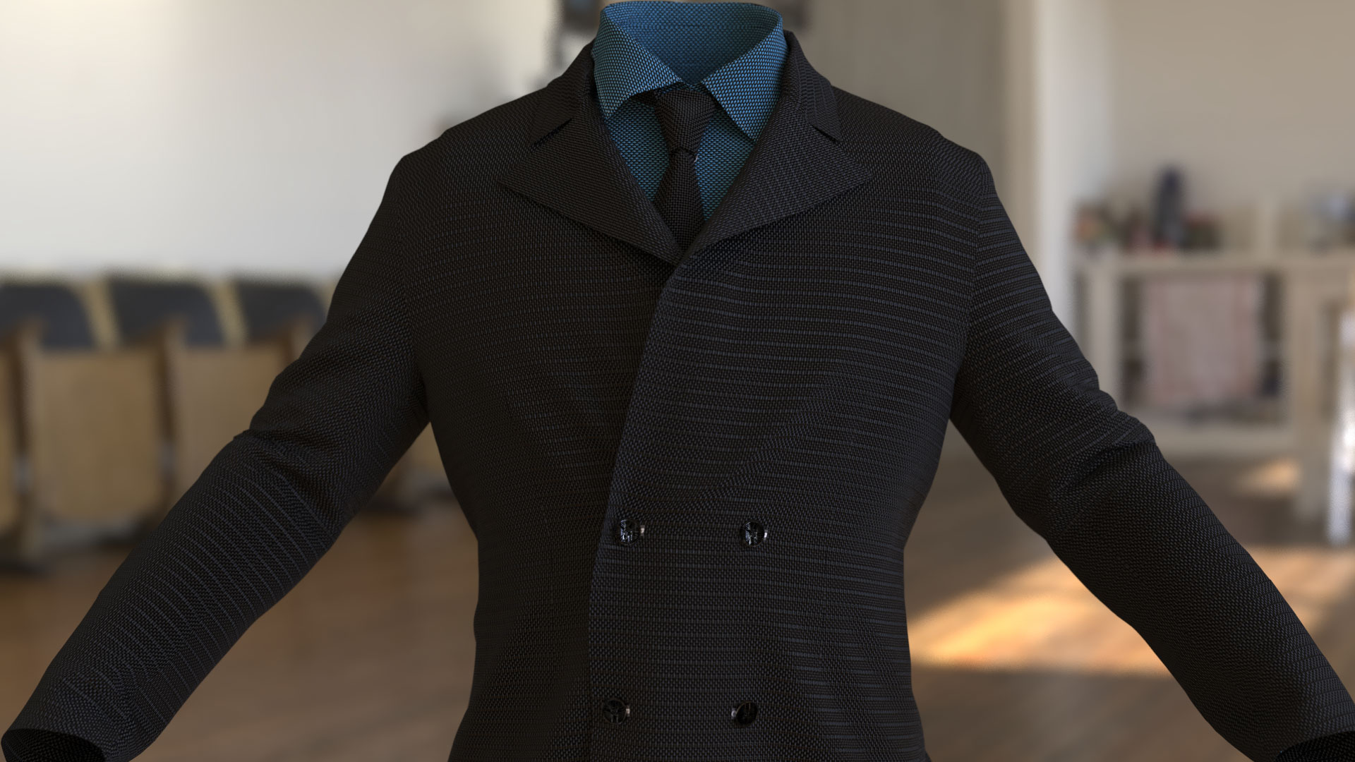 You will get a 3D custom realistic cloth design based on your request