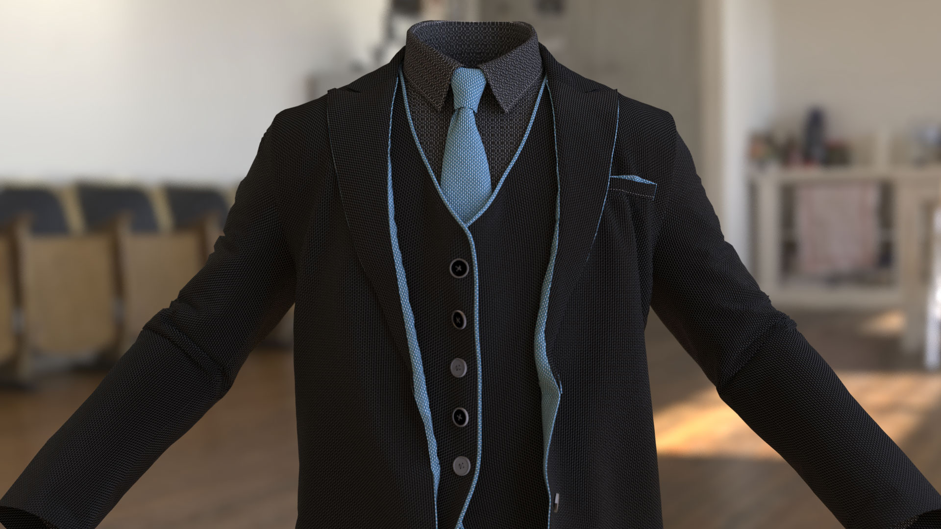 You will get a 3D custom realistic cloth design based on your request