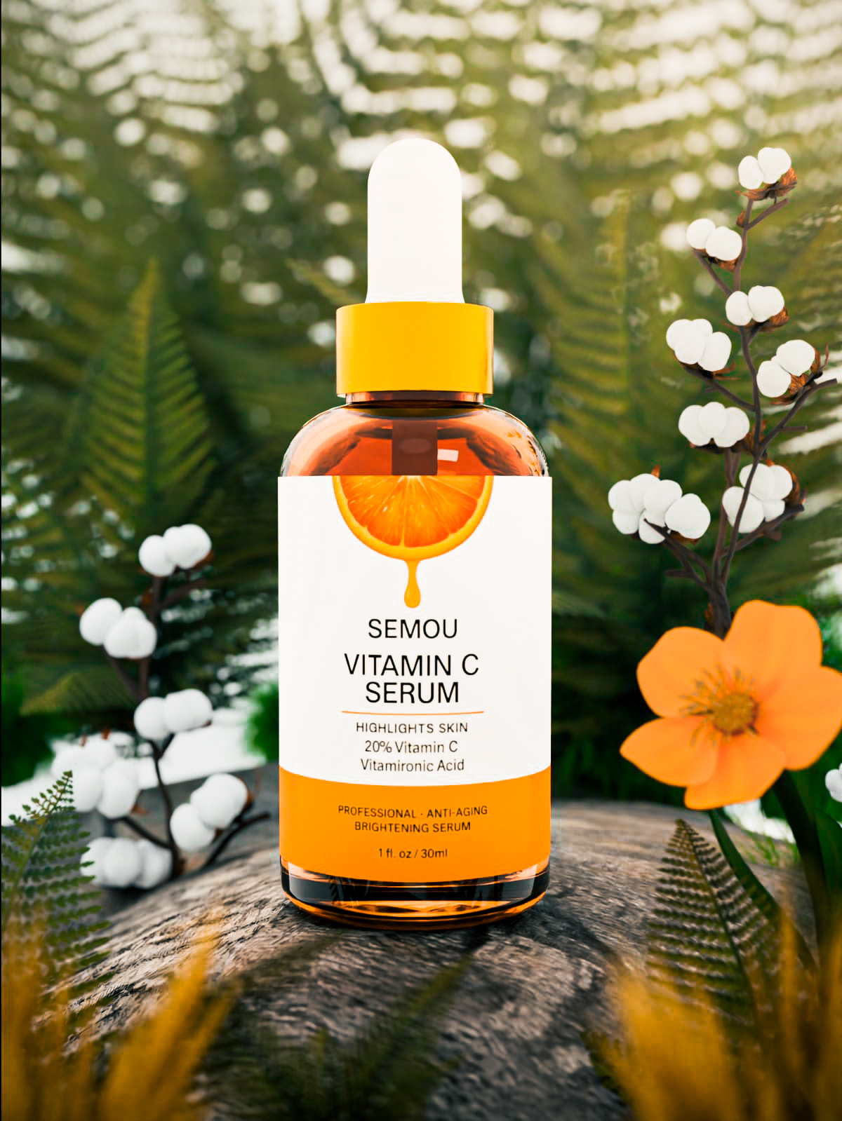 Serum Bottle – 3D Visualization