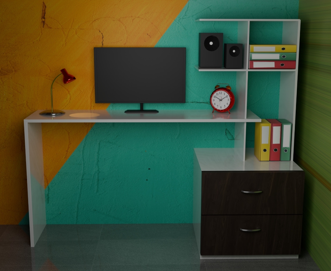 Tranquil Creativity: A Study Table Tale