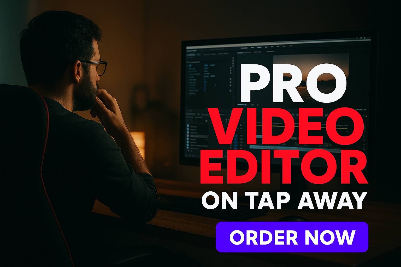 EDIT YOYR TALKING HEAD AND BROLLS VIDEOS FROM ME