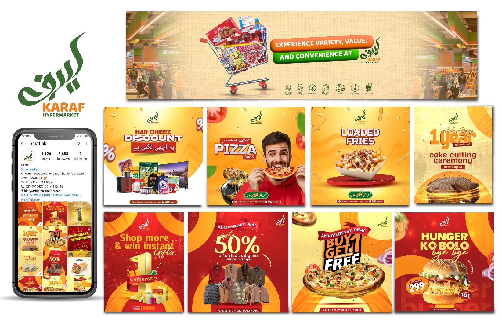 I will create a stunning posters that grabs attention and drives sales