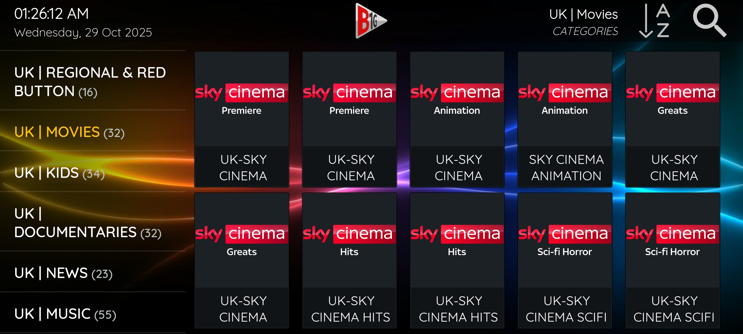 B1G IPTV Username Password - B1G Player Login - B1G IPTV Service Provider - IPTV B1G Player Subscription