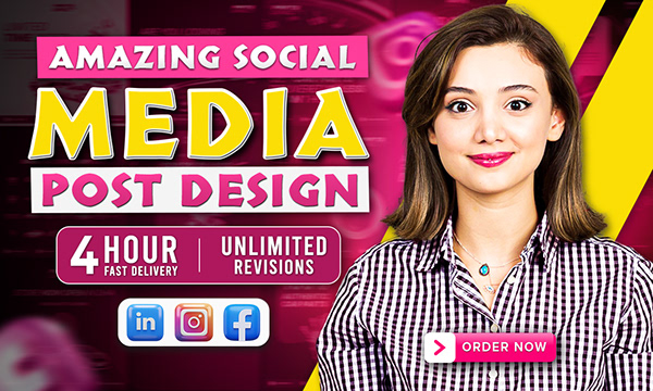 I will design social media images for you with high quality