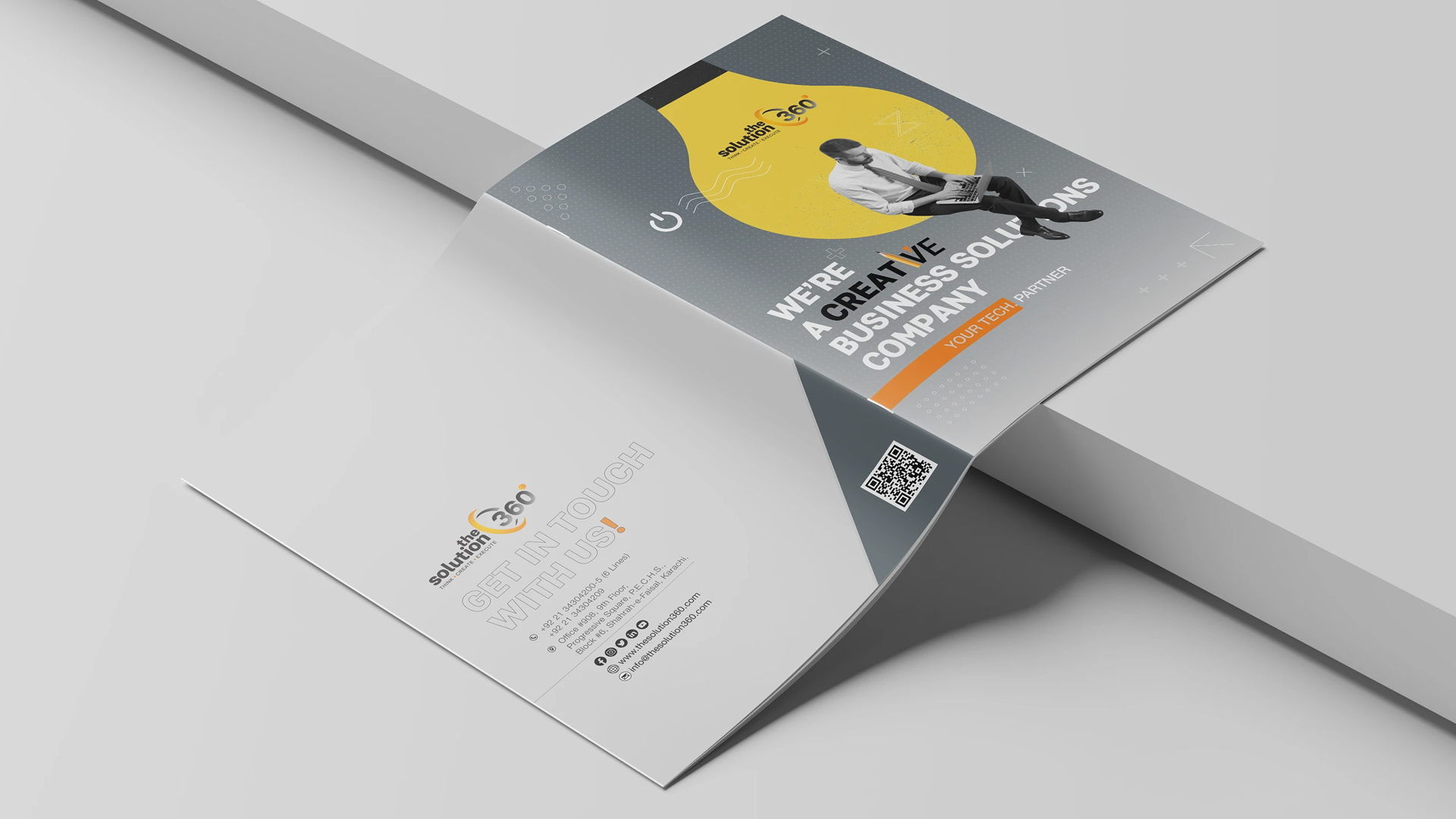 Professional multi-page catalogue or company profile design service