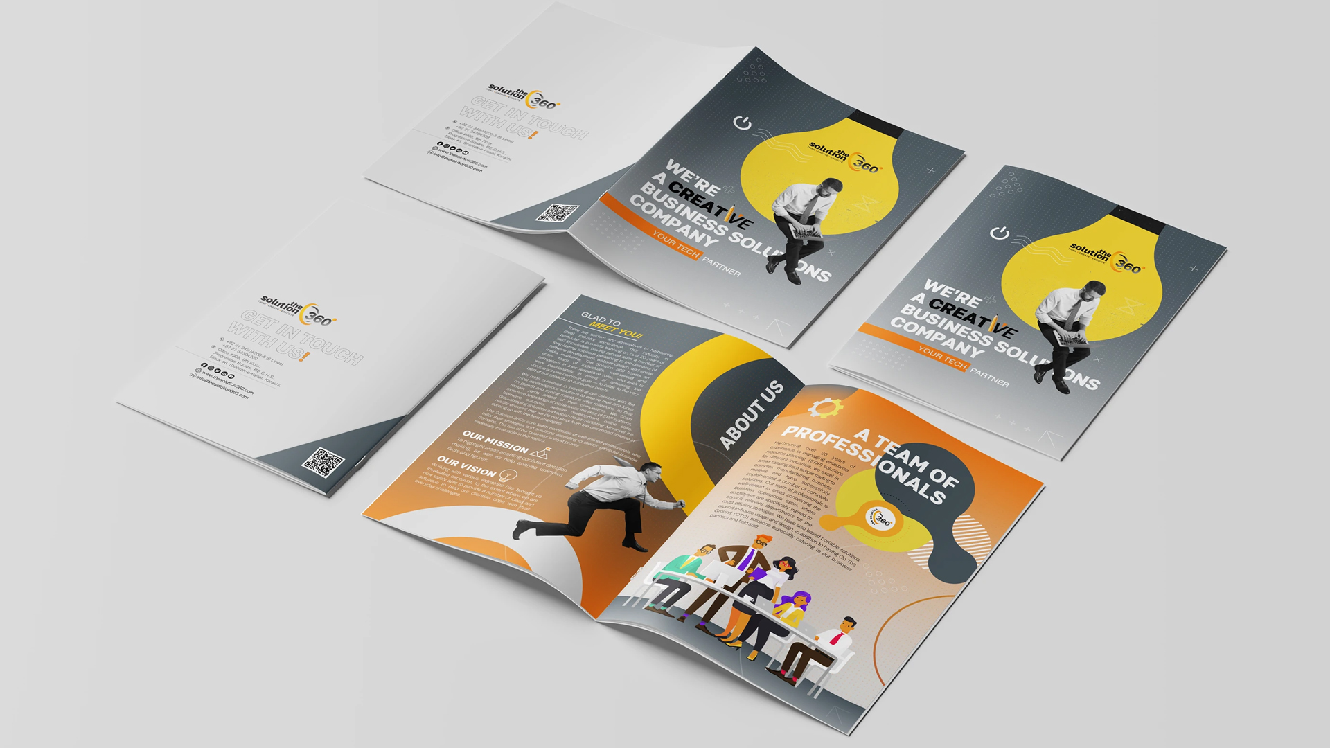 Professional multi-page catalogue or company profile design service