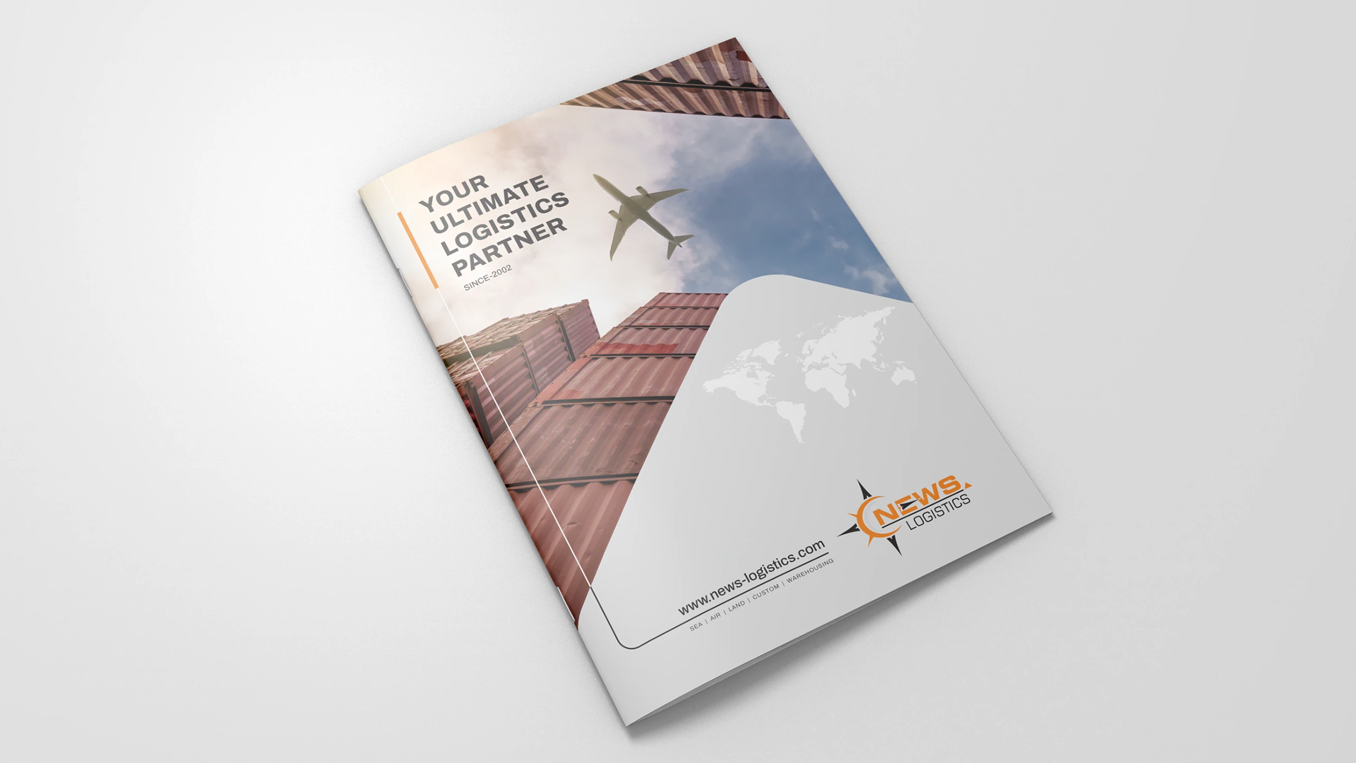 Professional multi-page catalogue or company profile design service