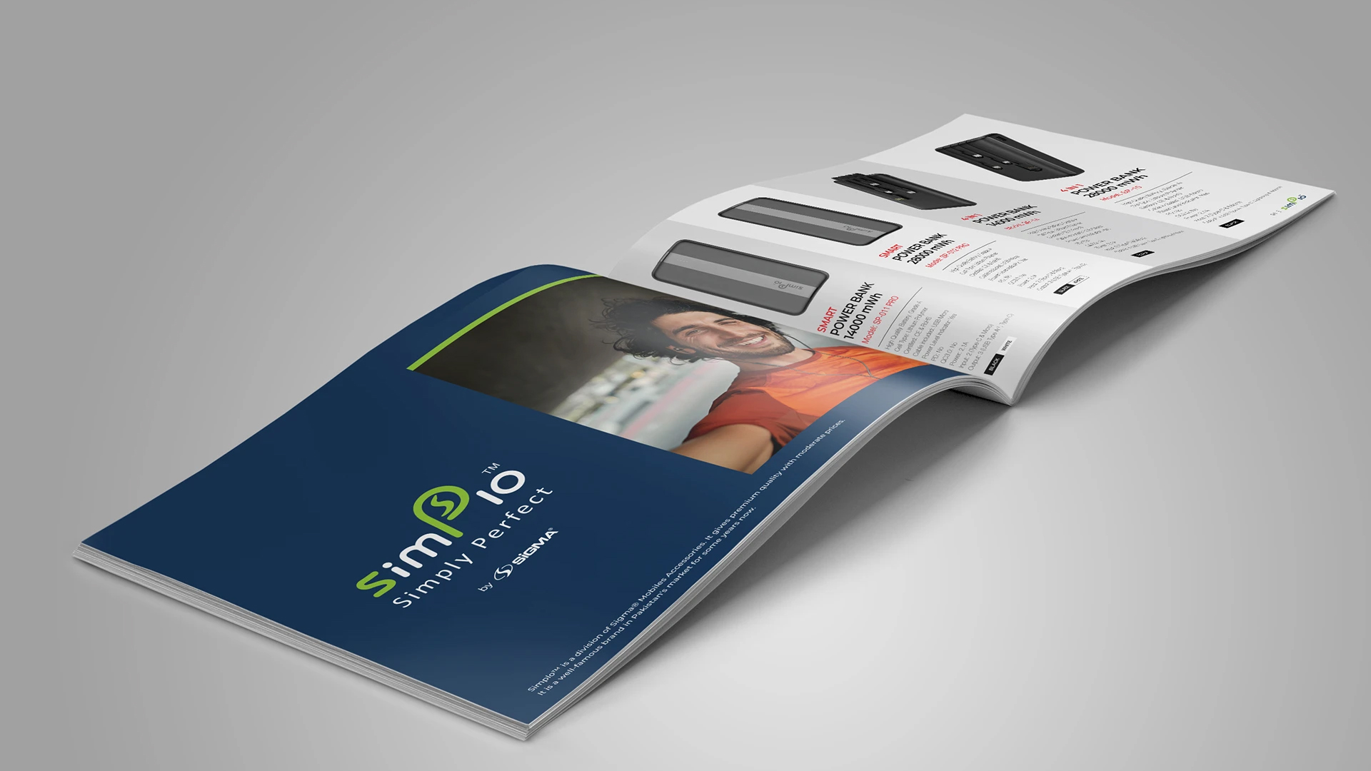 Product Catalogue for Sigma LIfestyle Brand