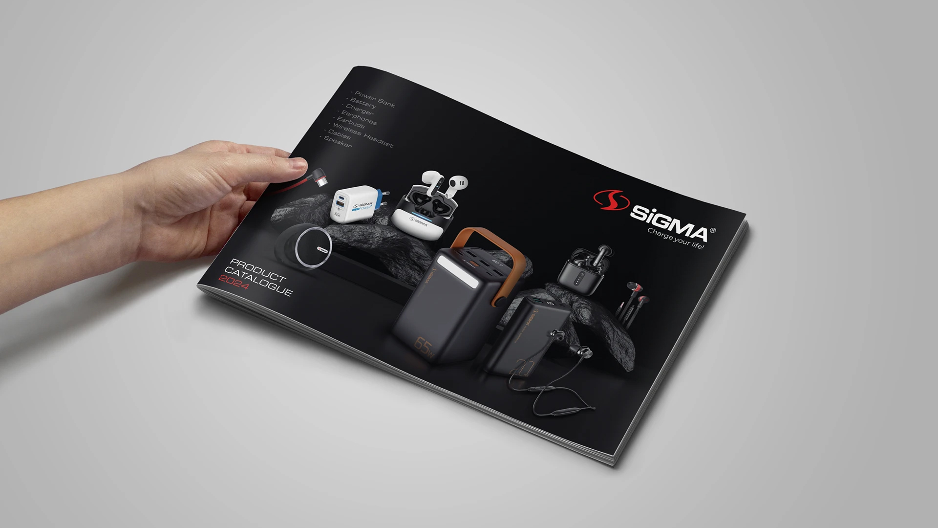 Product Catalogue for Sigma LIfestyle Brand