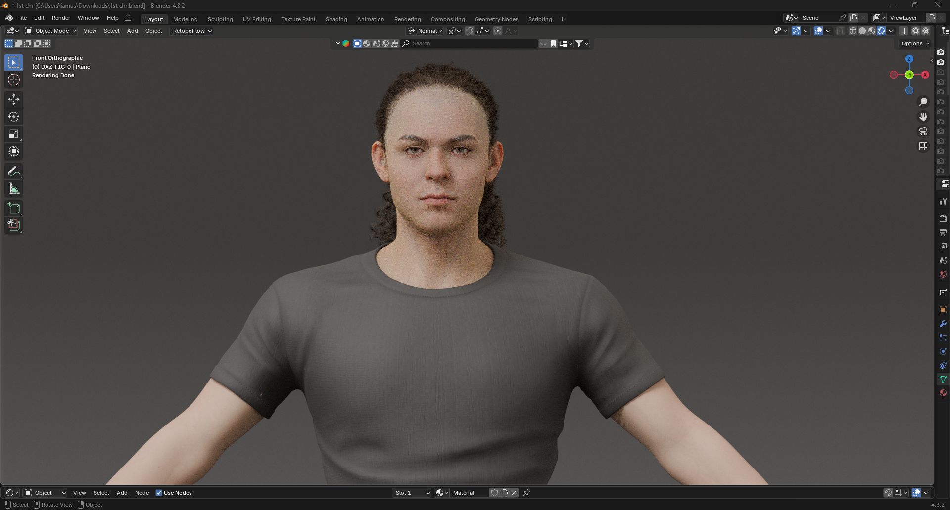 I will do professional 3d character modeling for games, animation and VR