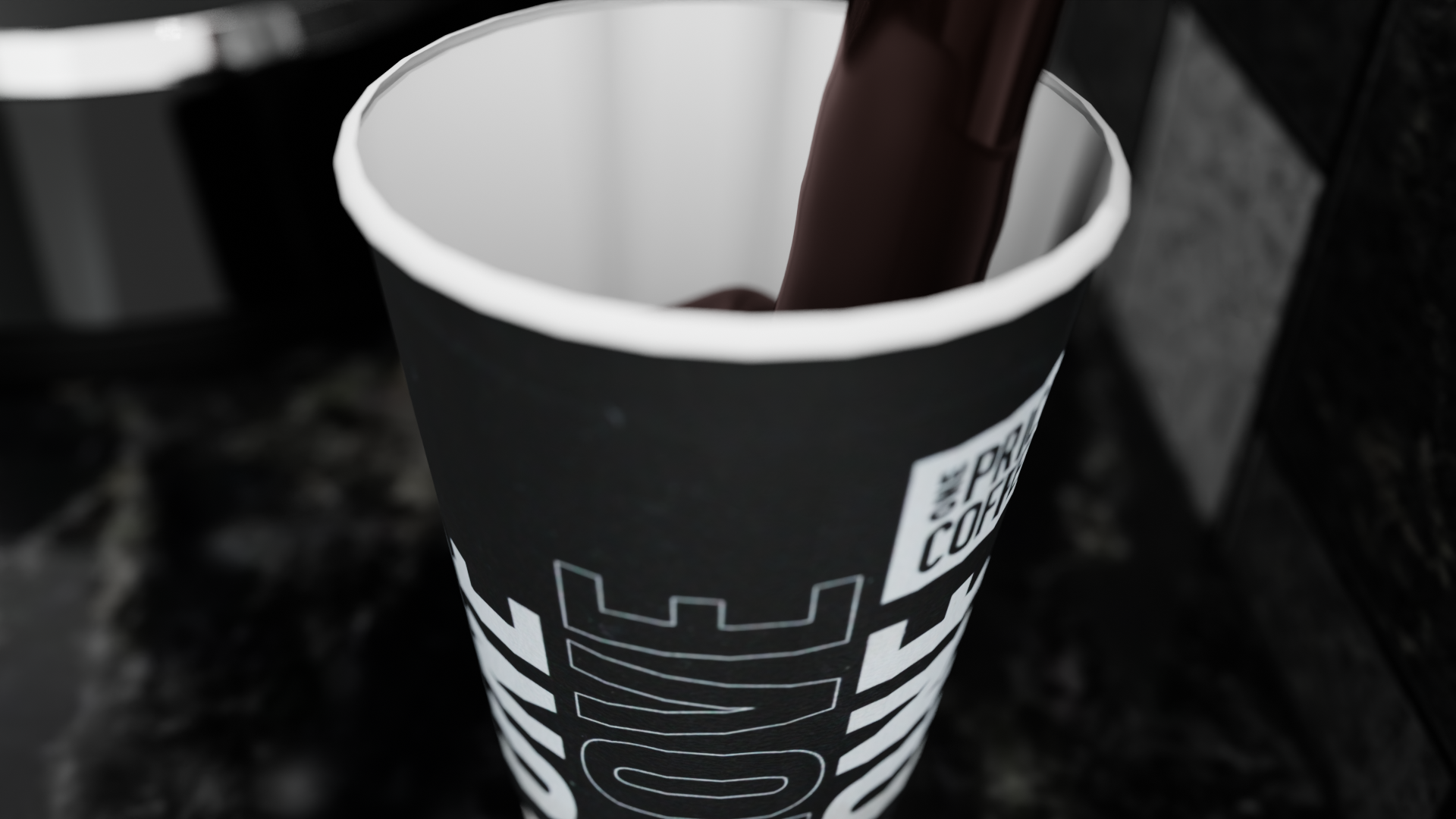 3D Coffee Beans Animation