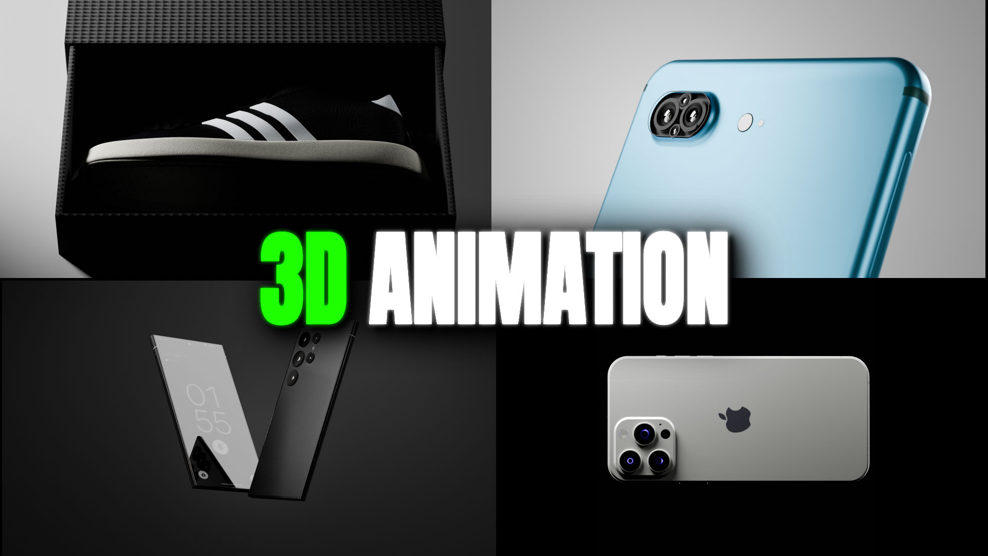 I Will Create Photorealistic 3D Product Rendering and  High-End Cinematic Animation