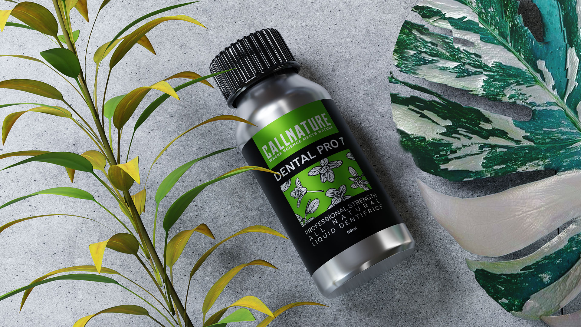 CALLNATURE teeth Whitening Product – 3D Visualization