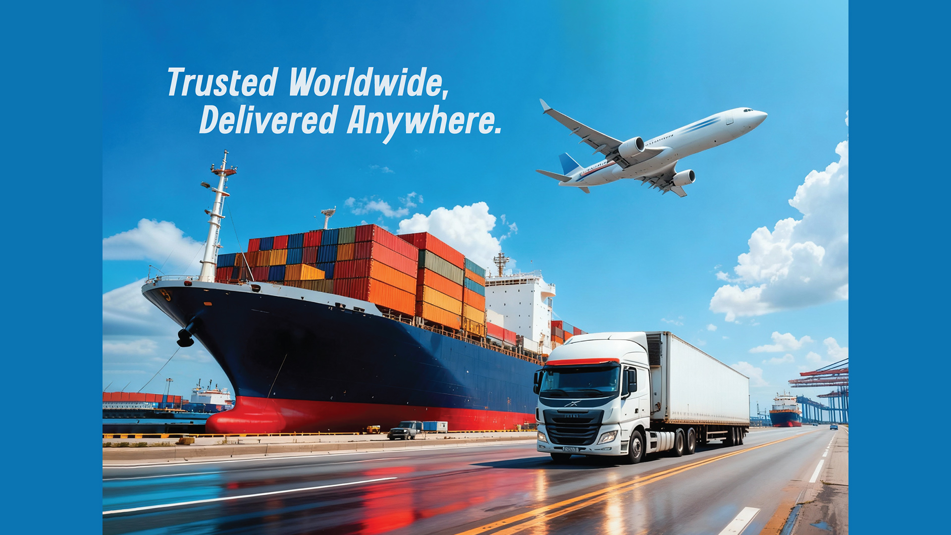 Logistics Calendar Title Designs - Modern, Clean &amp; Corporate