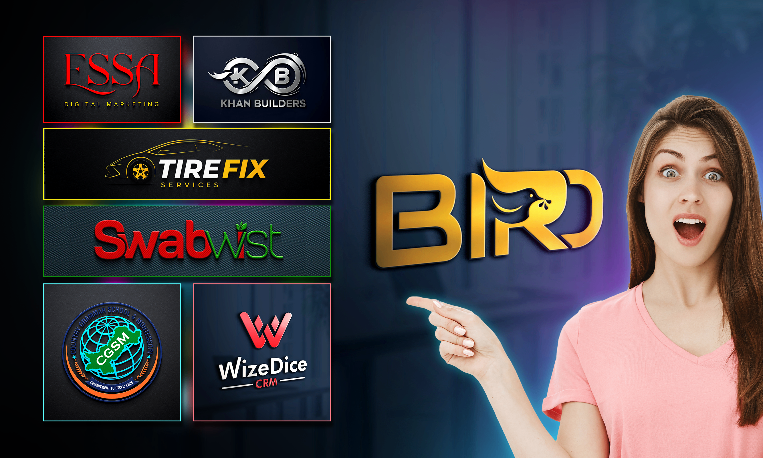 I Will Design a Modern 3D Minimalist Logo for Your Brand Within 24 Hours for Only 5 USD