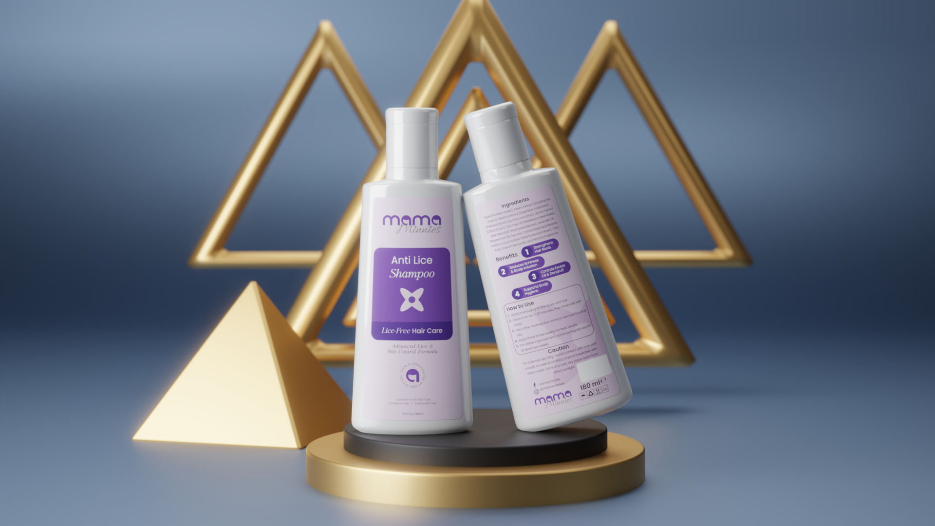 Mama &amp; Minnie hair shampoo 