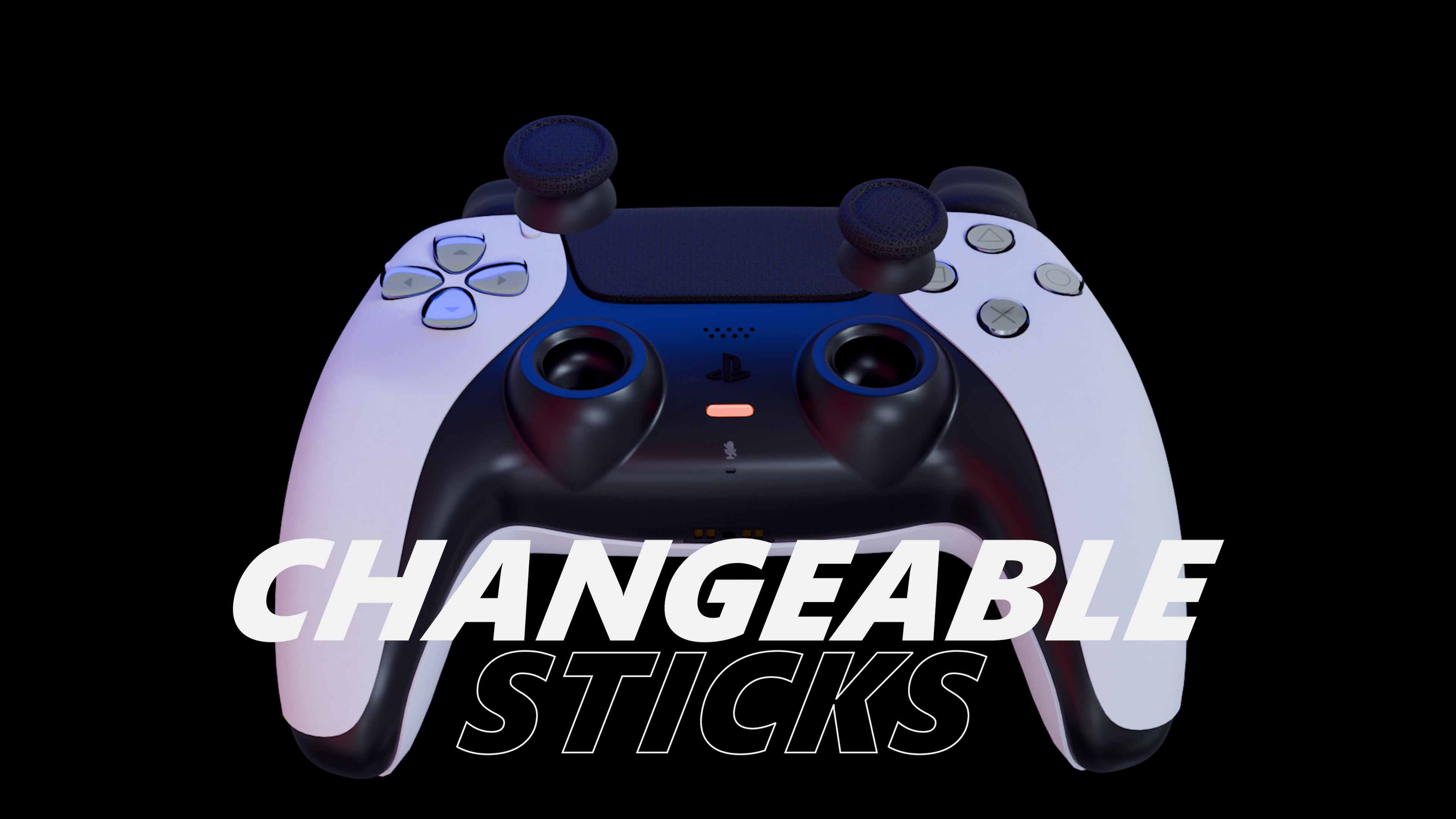 HIRE US  Next Gen Controller Concept Ultra Realistic 3D Animation PS5 Inspired
