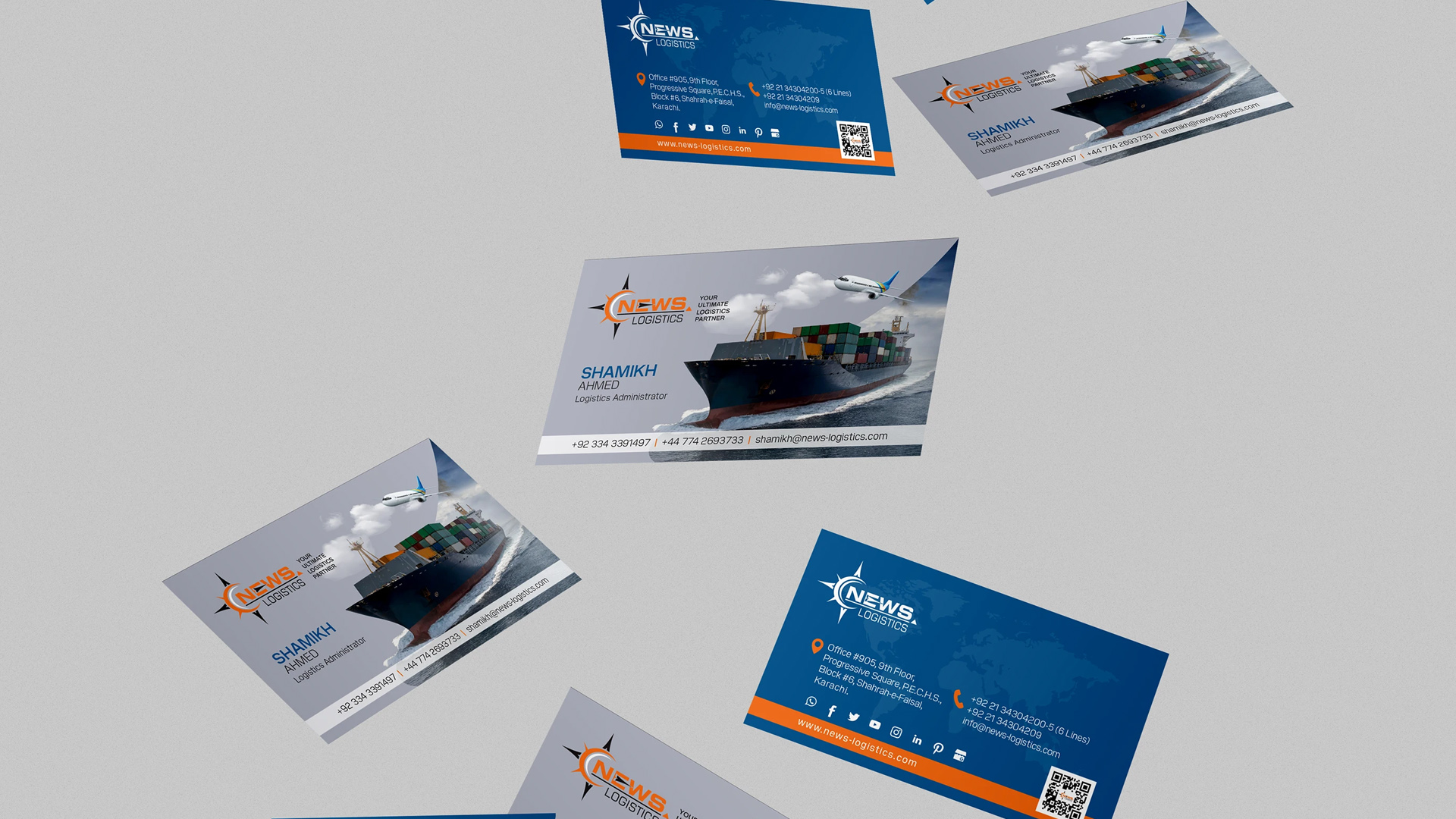 I will do professional business card design