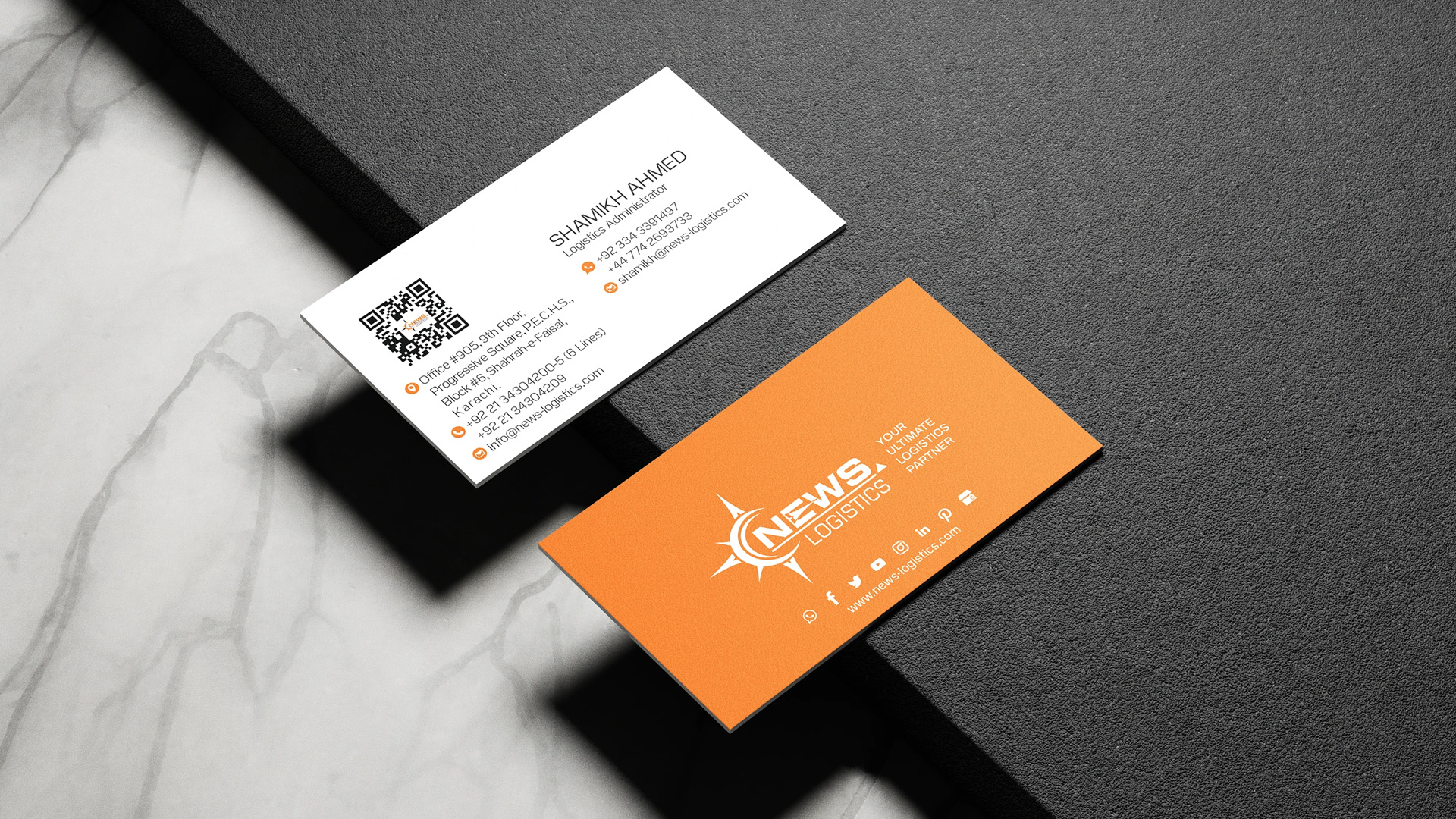 I will do professional business card design