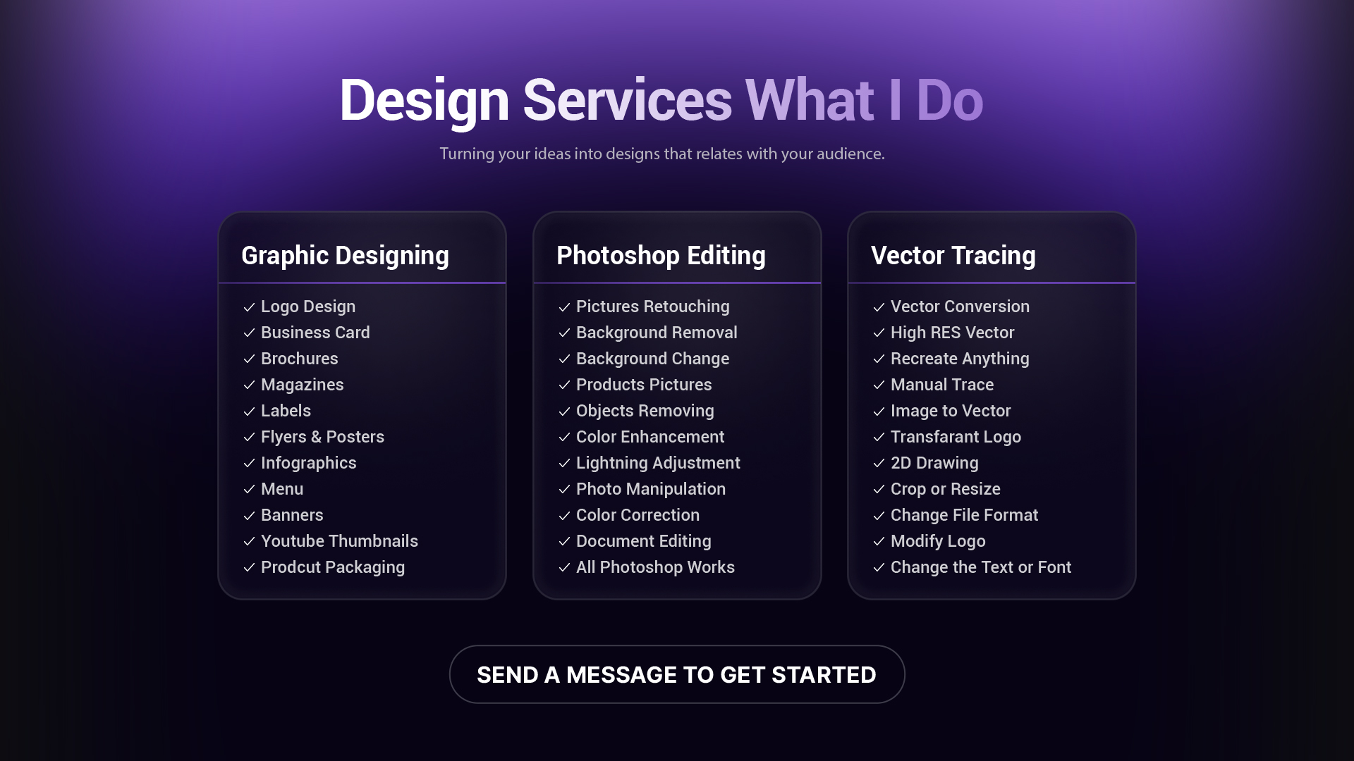 I will be your professional graphic designer for any graphic design