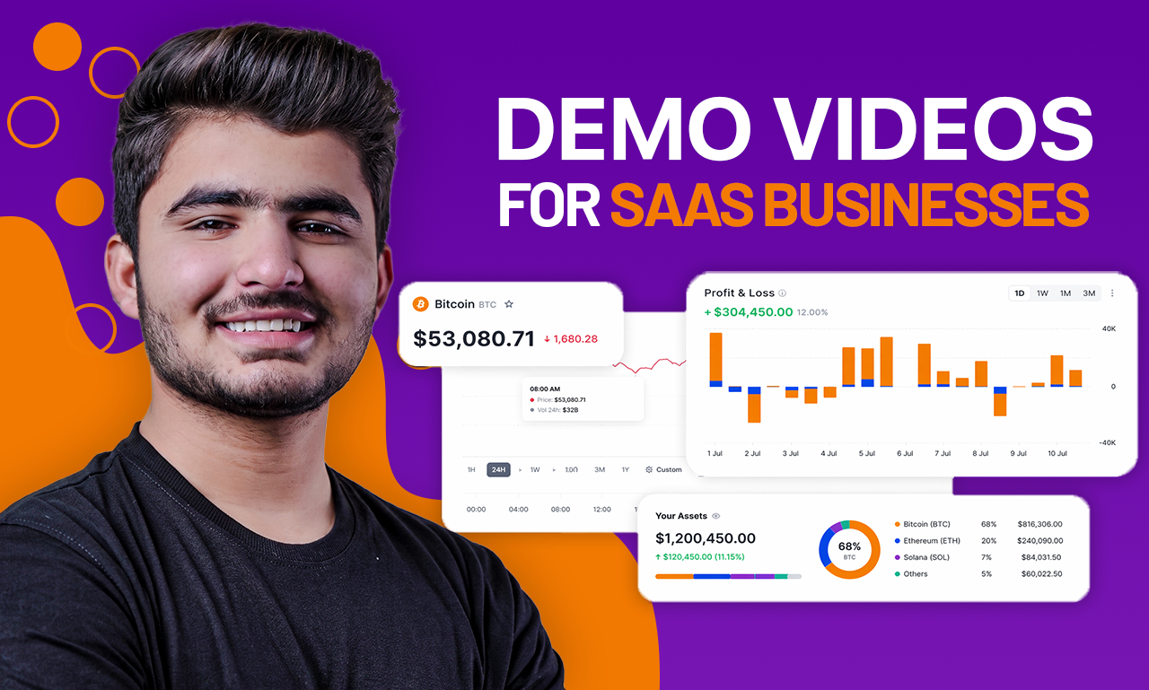 I will create a saas explainer video with clean motion graphics