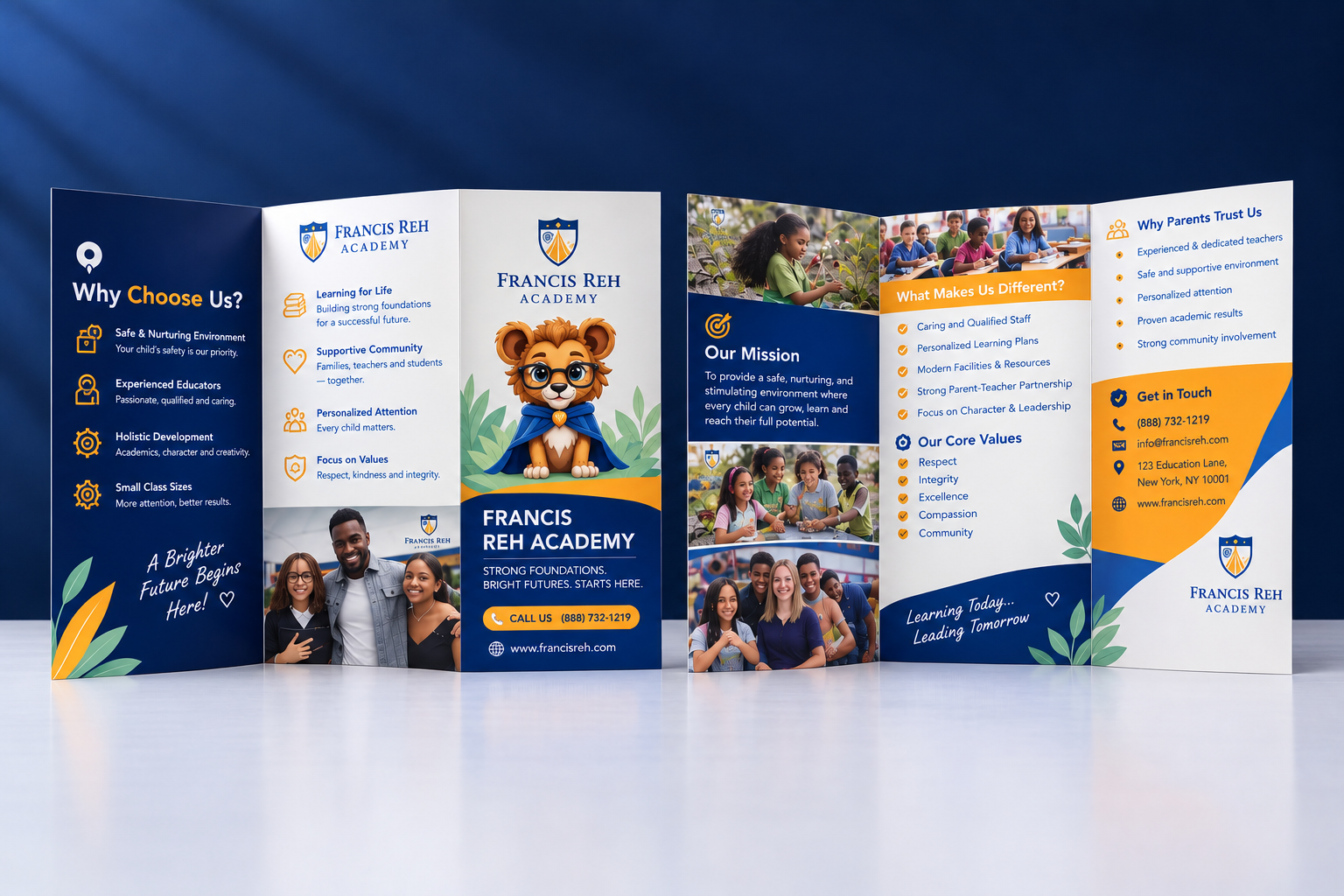 Brochure, Flyer, Poster Designing