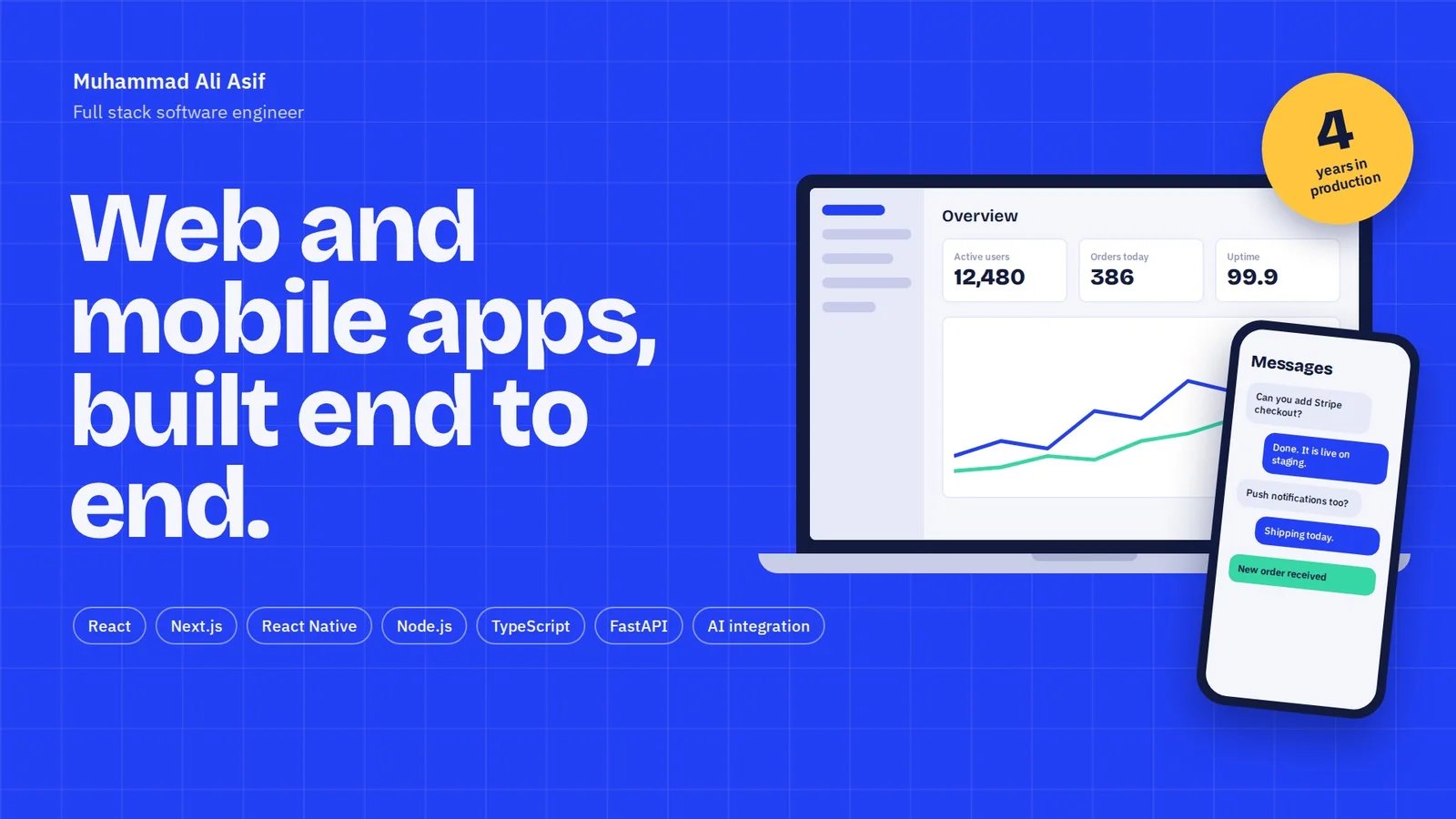 I will develop custom web apps AI integrations using Next.js and Node.js