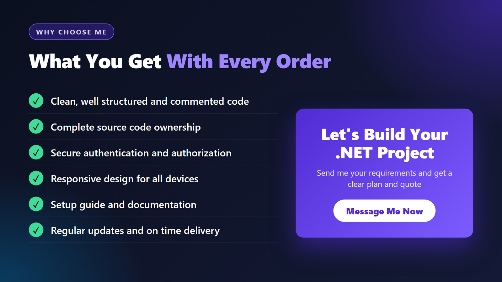 Custom ASP.NET Core Web Application and REST API Development with Blazor and SQL Server