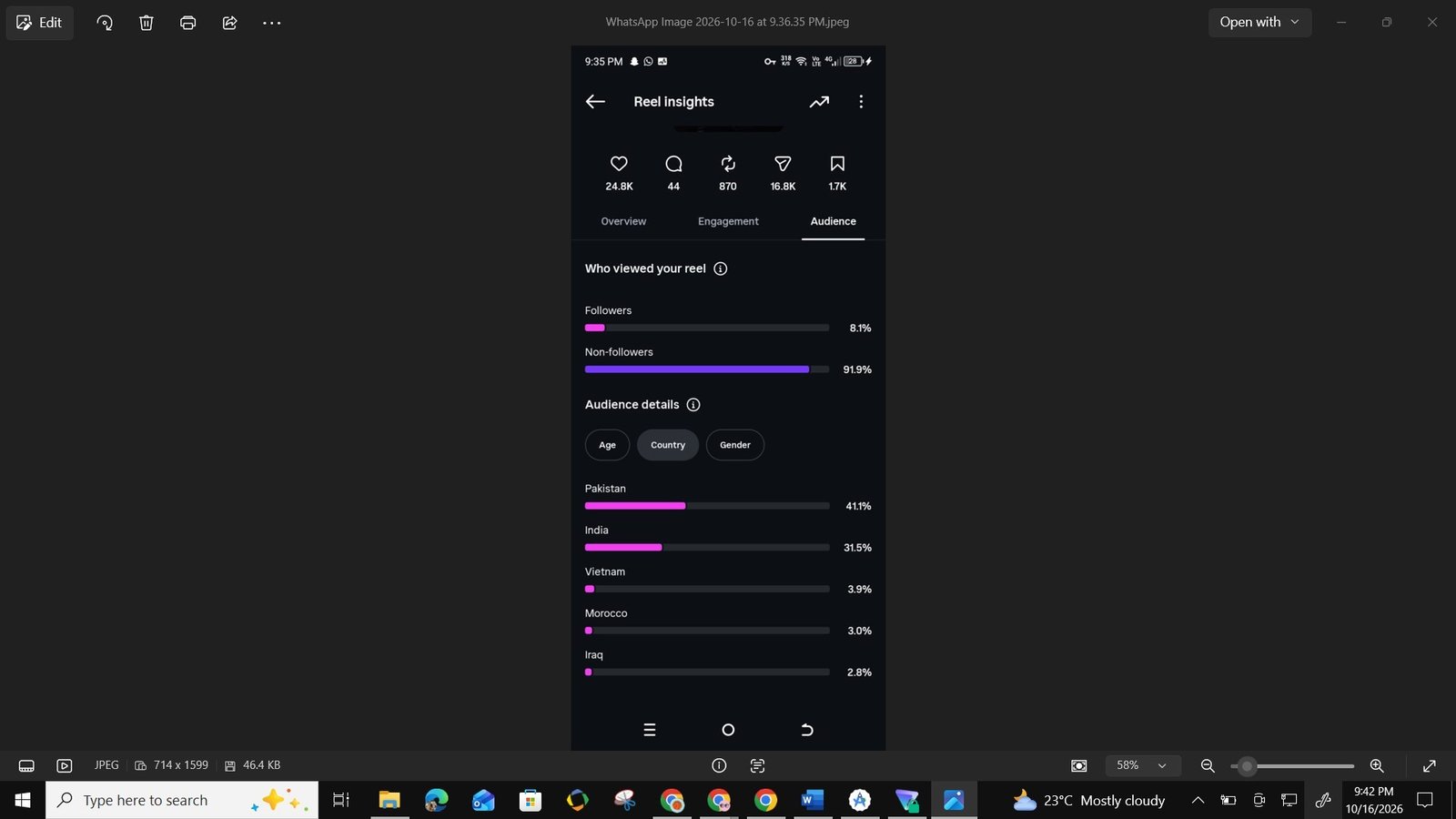 I will edit engaging social media reels and short videos