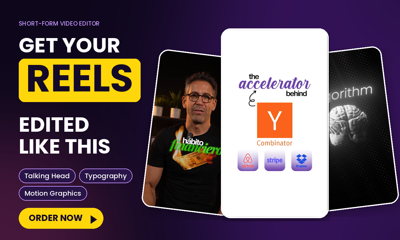 I will edit your Instagram reels and TikToks with motion graphics and typography