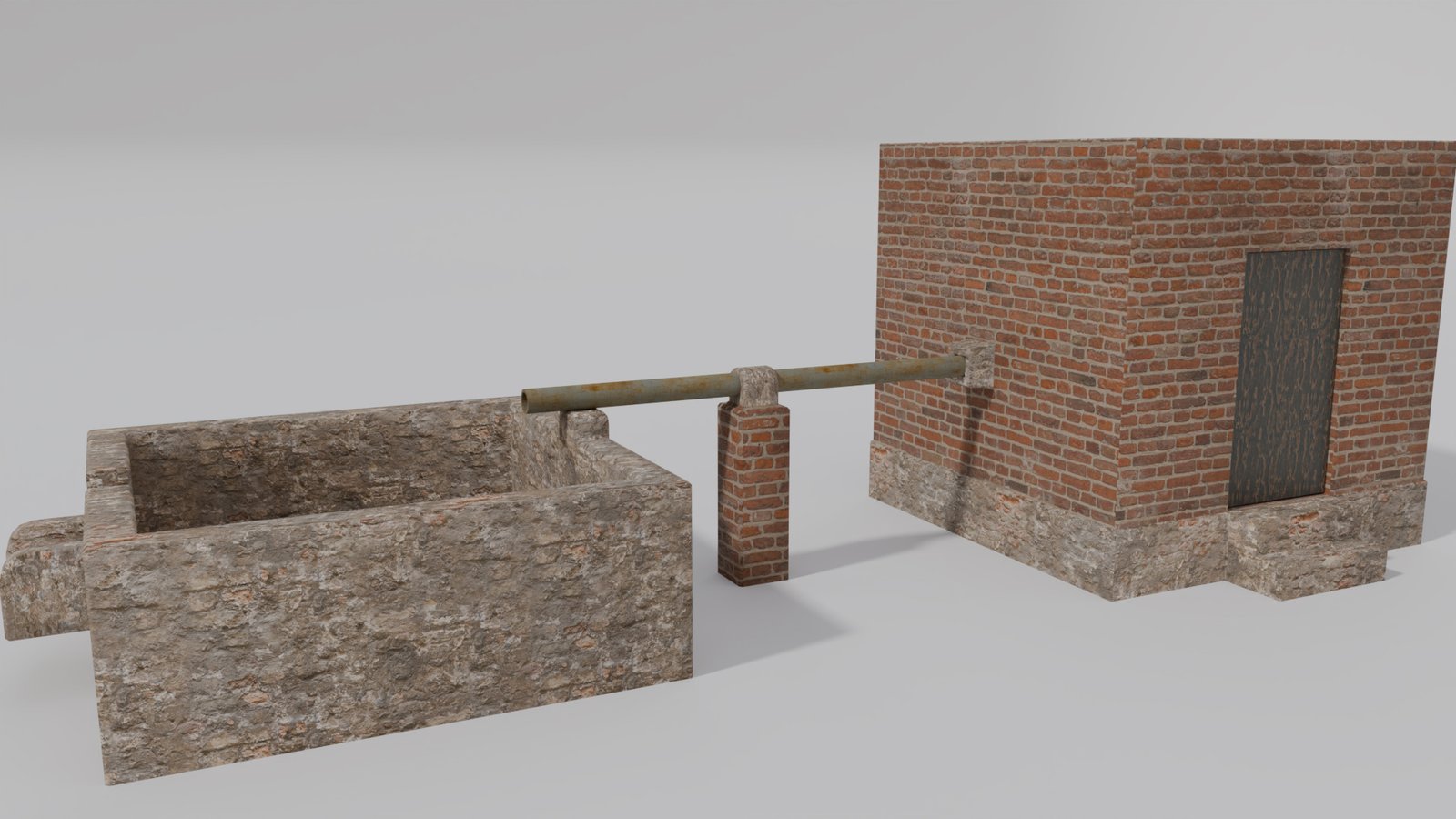 I will create realistic game ready 3D models in Blender Portfolio 6