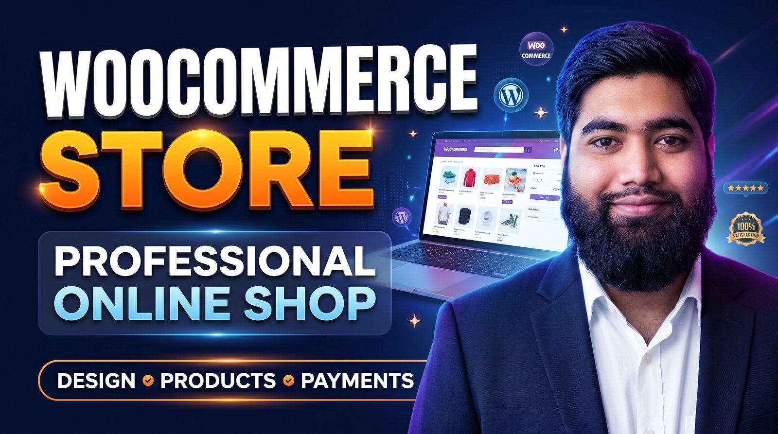 I will build a stunning woocommerce online store for your business