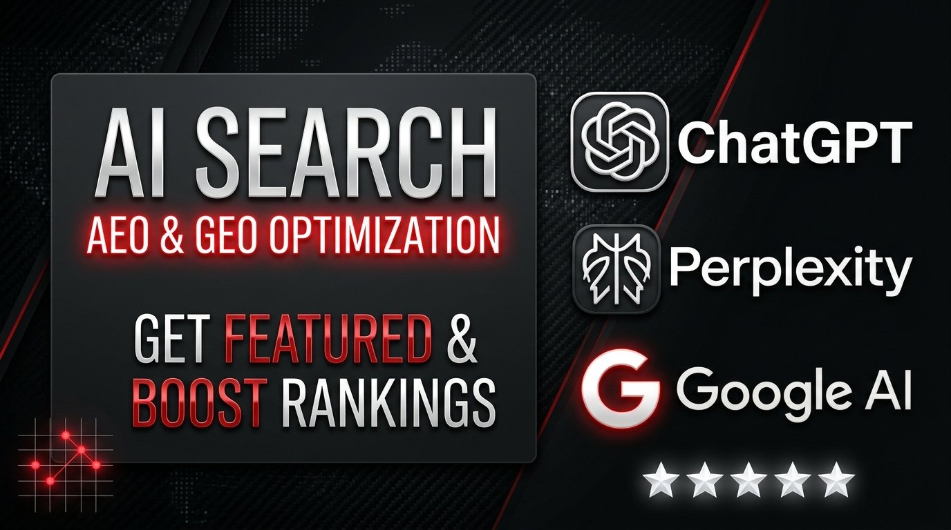 I will business aeo optimization for chatgpt, GEO, perplexity, and ai search