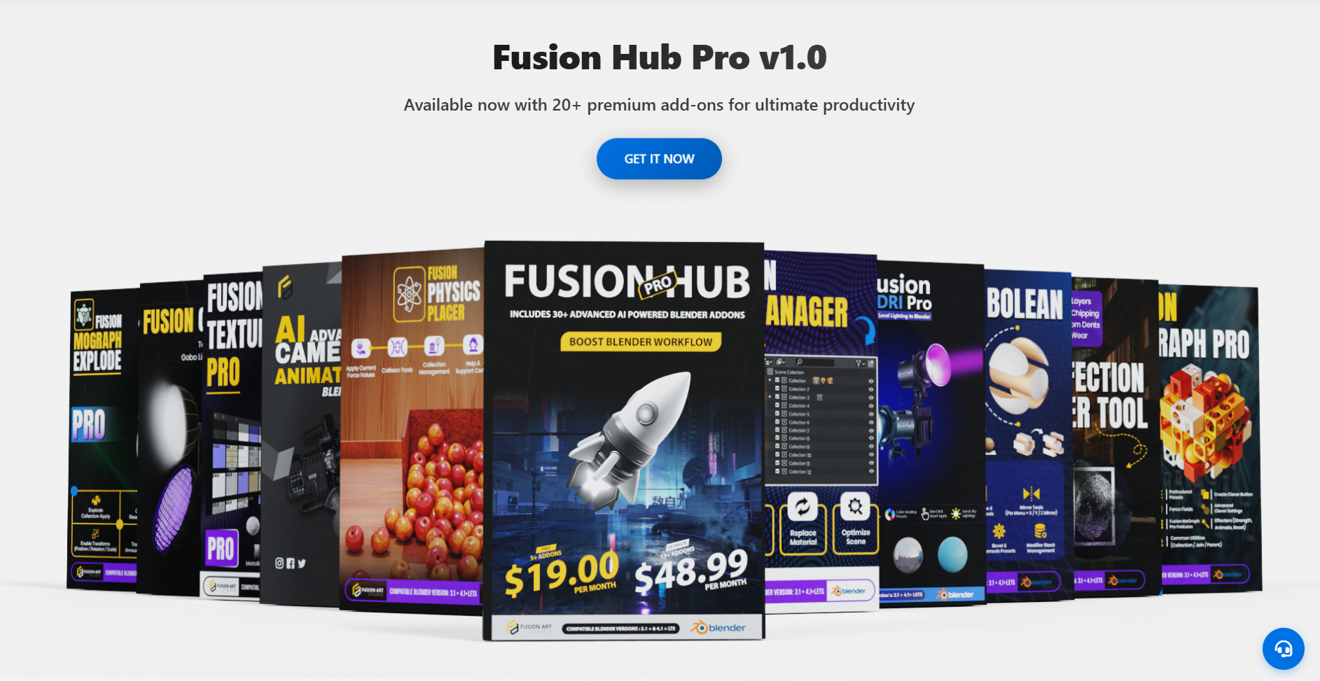 Fusion Hub Plus V1.0 | Includes 15+ Built In Addon's 