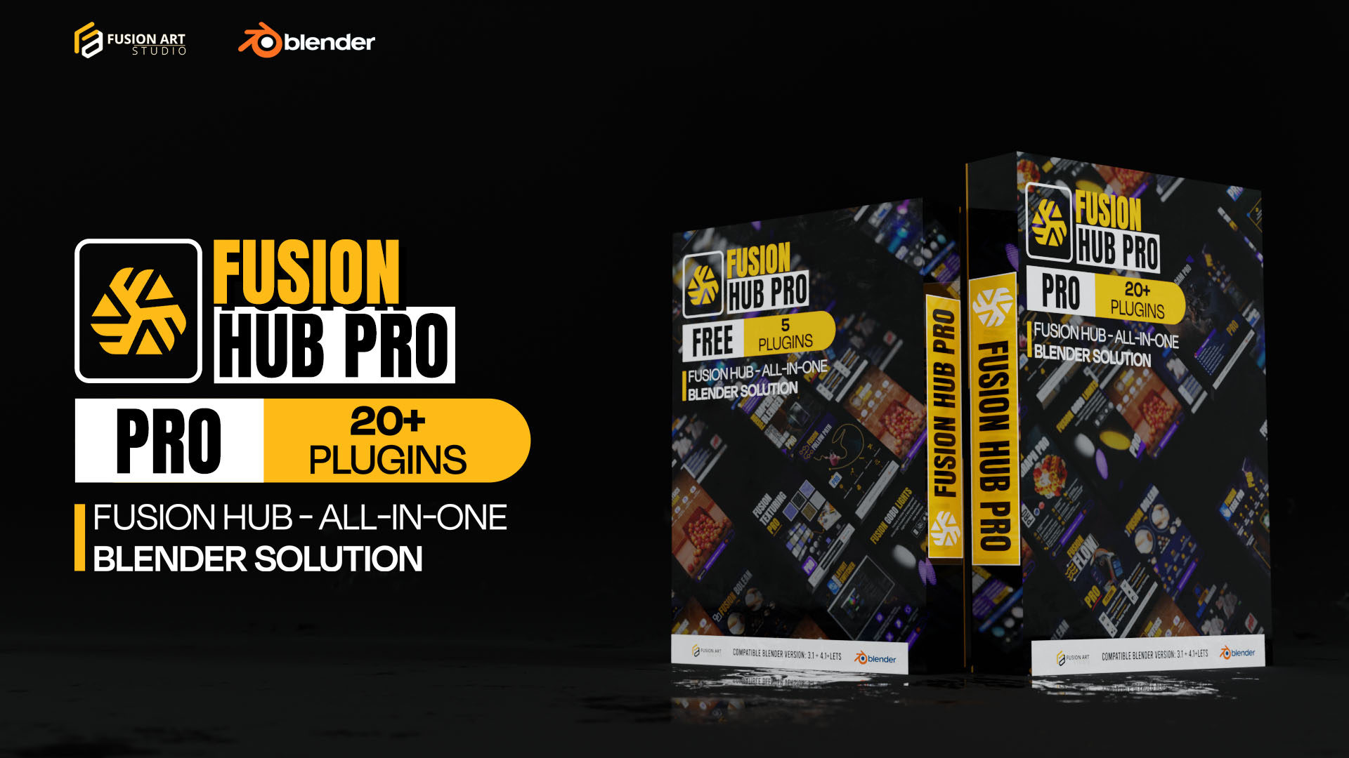 Fusion Hub Plus V1.0 | Includes 15+ Built In Addon's 