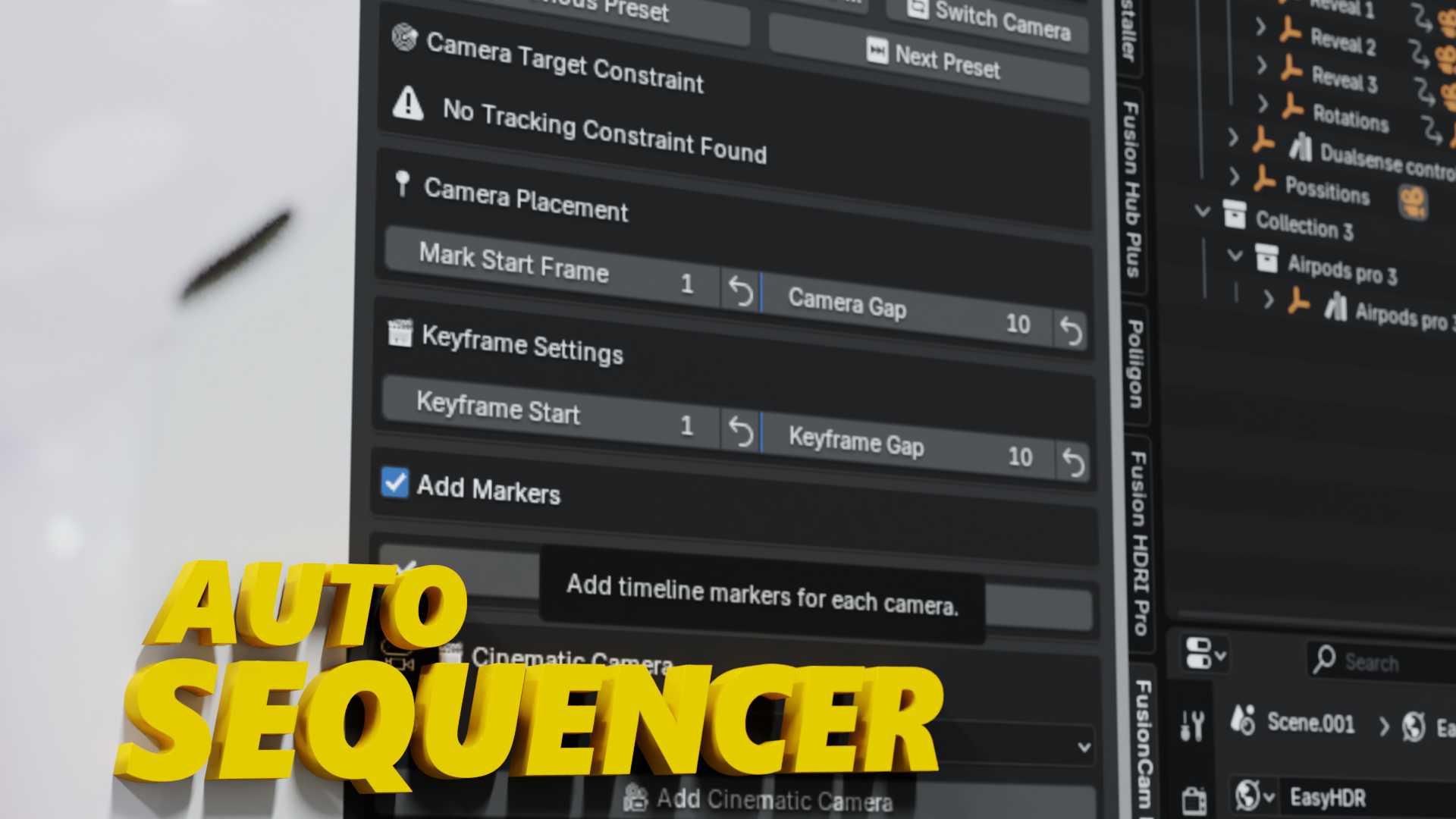 🔥 Fusion Cam Update 2025 | One-Click Camera Sync & Cinematic Workflow Boost! 🎥⚡