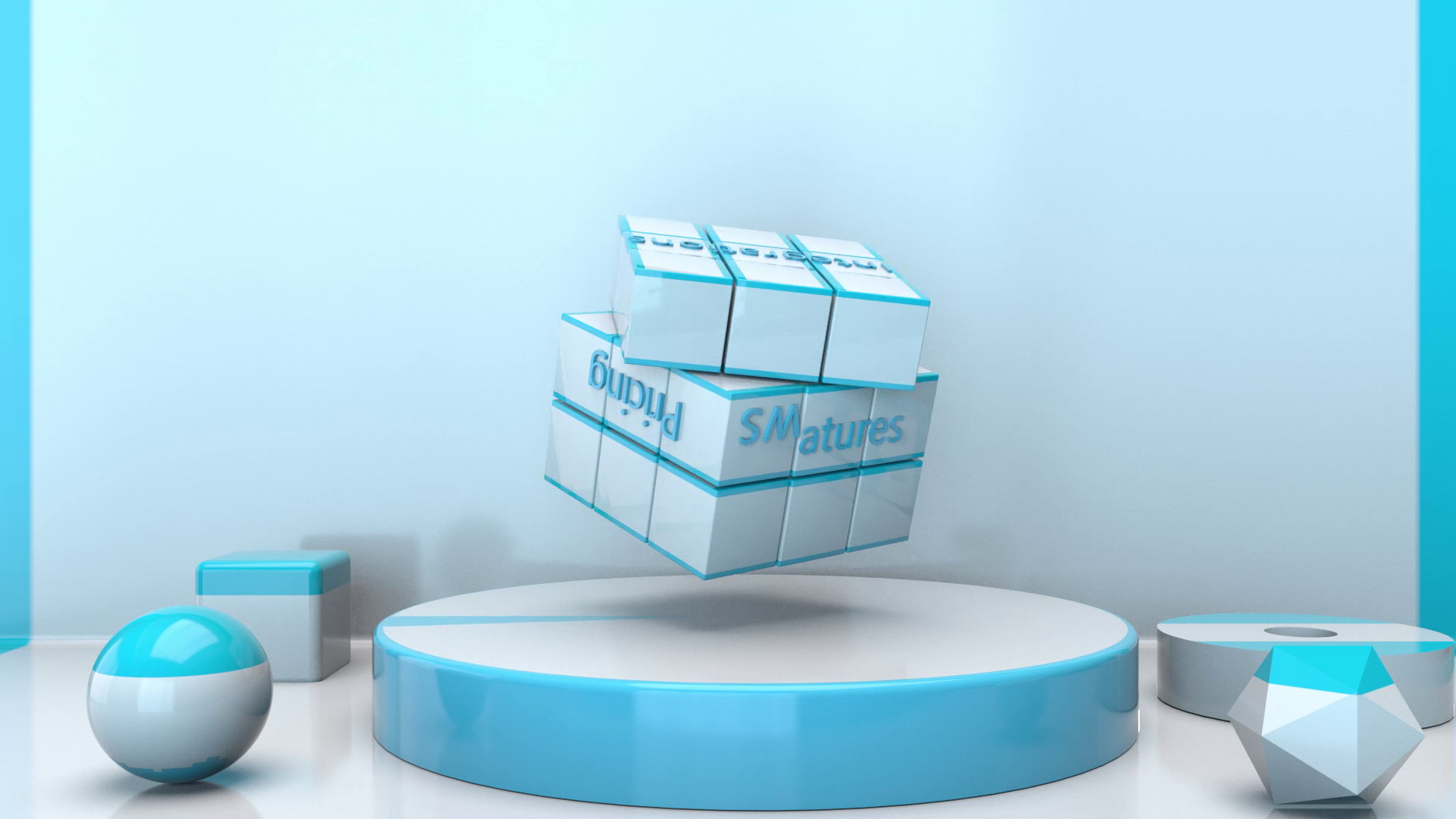 3D Rubik’s Cube Animation in Cinema 4D | Redshift, Lighting Kit Pro